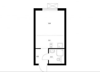 Продаю квартиру студию, 20.1 м2, Москва, метро Братиславская, ЖК Люблинский Парк, 14.1