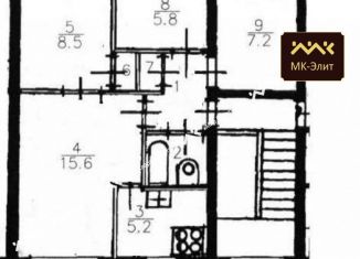 Продажа четырехкомнатной квартиры, 49.2 м2, Санкт-Петербург, улица Костюшко, 54, муниципальный округ Новоизмайловское