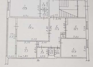 Продам 4-комнатную квартиру, 83.1 м2, станица Васюринская, улица Ставского, 61