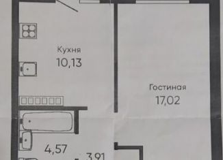 Продается 1-комнатная квартира, 39.8 м2, Самара, Куйбышевский район
