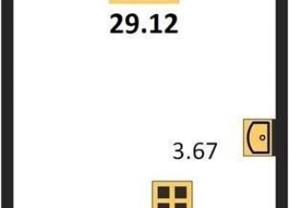 Продается квартира студия, 29.1 м2, Новосибирск, метро Маршала Покрышкина, улица Державина, 50