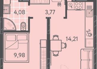 Продажа 1-комнатной квартиры, 33.5 м2, Краснодар