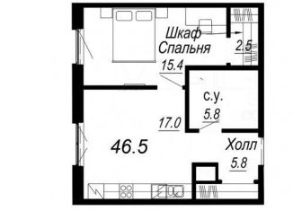 Продаю 1-комнатную квартиру, 47.5 м2, Санкт-Петербург, набережная реки Карповки, 27, набережная реки Карповки