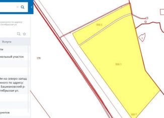 Продаю участок, 2210 сот., рабочий посёлок Башмаково, Октябрьская улица