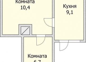 Продажа 2-комнатной квартиры, 26.2 м2, Краснодар, улица Ленина, 53, микрорайон Центральный