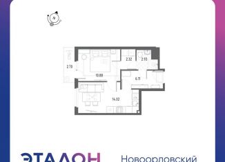 Продаю однокомнатную квартиру, 36.5 м2, Санкт-Петербург, ЖК Новоорловский, Суздальское шоссе, 22к2