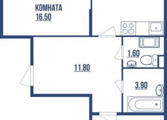 Продажа 2-ком. квартиры, 67.1 м2, Мурино, ЖК Материк