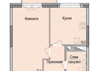 Продаю однокомнатную квартиру, 34.8 м2, Ижевск, жилой район Ракетный