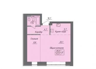 Продажа двухкомнатной квартиры, 43.3 м2, посёлок Металлплощадка, бульвар Строителей, 71к1