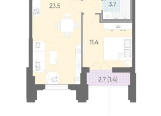 Продаю 1-комнатную квартиру, 43 м2, Санкт-Петербург, ЖК Цивилизация на Неве
