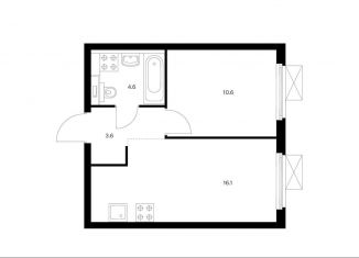 Продажа 1-ком. квартиры, 34.9 м2, Москва, метро Спартак, Волоколамское шоссе, 71/13к1