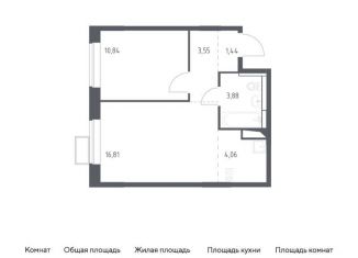 Продам двухкомнатную квартиру, 40.6 м2, поселение Рязановское, жилой комплекс Алхимово, 15