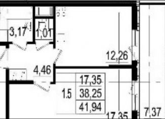 Продается 1-ком. квартира, 38.3 м2, Санкт-Петербург, ЖК Солнечный Город, проспект Будённого, 21к1