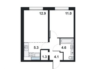 Продажа 2-комнатной квартиры, 39.2 м2, Кировская область, Прибрежный бульвар, 6