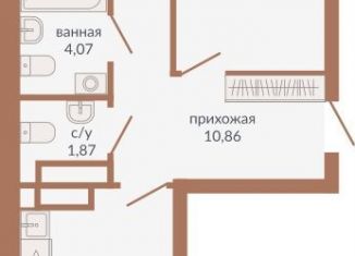Продается 2-комнатная квартира, 62.6 м2, Екатеринбург, метро Геологическая