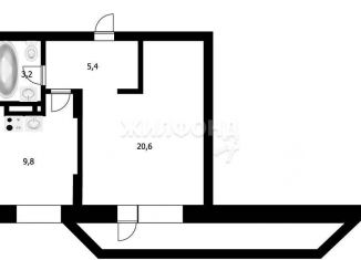 Продаю 1-ком. квартиру, 39 м2, Новосибирск, Волховская улица, 31, ЖК Радуга