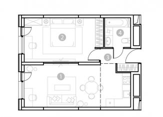 Продается 2-ком. квартира, 50.1 м2, Москва, ВАО