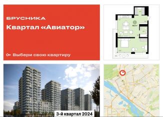 Продажа однокомнатной квартиры, 68.8 м2, Новосибирская область, улица Аэропорт, 88