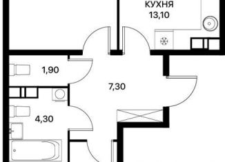 Продается 2-комнатная квартира, 61.9 м2, Ростов-на-Дону