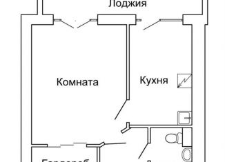 Однокомнатная квартира на продажу, 33 м2, Озёры, 1-й микрорайон, 18