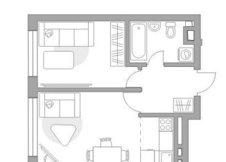 Продается 1-комнатная квартира, 37.9 м2, Москва, станция Дмитровская, Дмитровское шоссе, 3к1