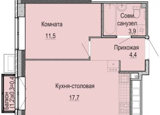 Продаю однокомнатную квартиру, 37.5 м2, Ижевск, Первомайский район