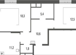 Продажа 2-ком. квартиры, 59.8 м2, Москва, ЖК Сиреневый парк, Тагильская улица, 2к1