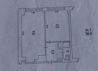 Продается двухкомнатная квартира, 38.9 м2, Петропавловск-Камчатский, улица Бохняка, 16/1