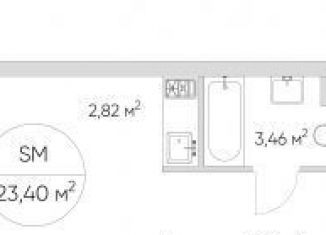 Продам квартиру студию, 23.4 м2, Москва, станция Калитники