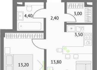 Продаю 1-комнатную квартиру, 40.3 м2, Москва, Огородный проезд, 4с1, метро Бутырская