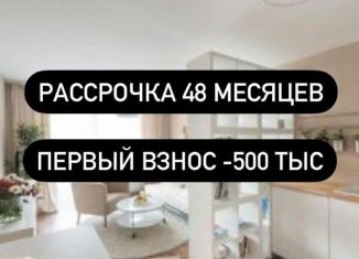 Продается квартира студия, 34 м2, Махачкала, Сетевая улица, 3А