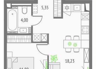 Продаю 1-ком. квартиру, 39.5 м2, Москва, метро Дмитровская