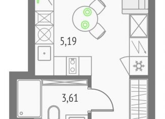 Продам квартиру студию, 23 м2, Москва, Бутырский район