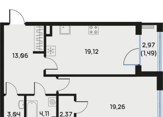 Продается 1-комнатная квартира, 62.5 м2, Санкт-Петербург, метро Приморская, 7-я линия Васильевского острова, 82к2