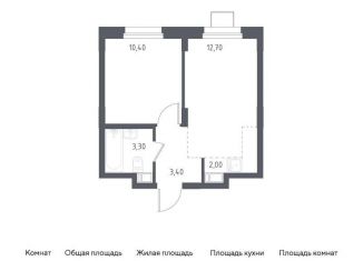 1-ком. квартира на продажу, 35.3 м2, Люберцы, жилой комплекс Люберцы 2020, к70, ЖК Люберцы 2020