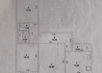 Продам 3-ком. квартиру, 65.7 м2, Ульяновск, проспект Врача Сурова, 20