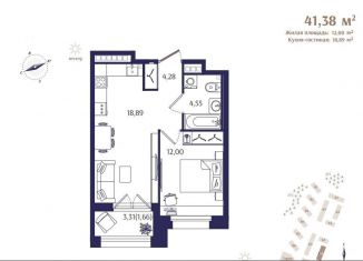 1-ком. квартира на продажу, 41.4 м2, Зеленогорск