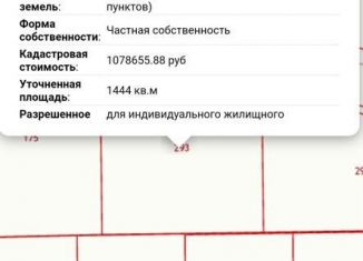 Продается земельный участок, 14.4 сот., поселок городского типа Зуя