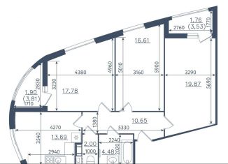 Продаю 3-ком. квартиру, 88.7 м2, Сестрорецк