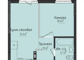 Продается однокомнатная квартира, 32.6 м2, село Первомайский, жилой комплекс Город Оружейников, 22