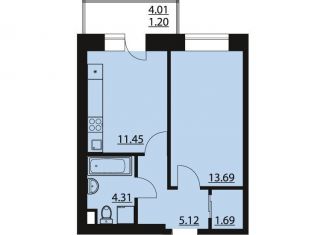 Продается 1-ком. квартира, 37.5 м2, Воронежская область