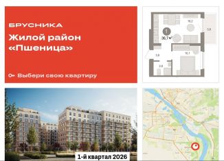 Продам 1-комнатную квартиру, 36.7 м2, Новосибирская область