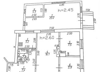 Продажа 3-комнатной квартиры, 71.8 м2, Краснодарский край, Первомайская улица, 16