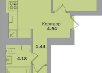 Продается двухкомнатная квартира, 55.6 м2, Калининград