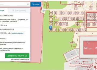 Продается участок, 10.6 сот., Дзержинск, Солнечная улица, 53