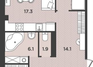 2-комнатная квартира на продажу, 66.9 м2, Архангельская область