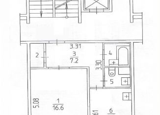 Продаю 1-комнатную квартиру, 38.6 м2, Пермский край, Хрустальная улица, 5