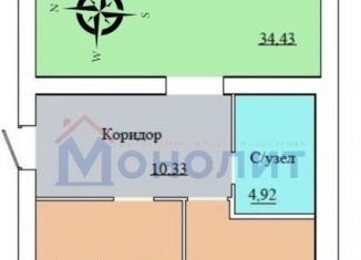 Продам 2-комнатную квартиру, 88.4 м2, Ярославль