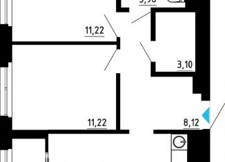 2-ком. квартира на продажу, 55 м2, Екатеринбург, Походная улица, 12, метро Ботаническая