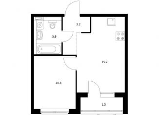 Продаю 1-комнатную квартиру, 33.3 м2, Ярославль